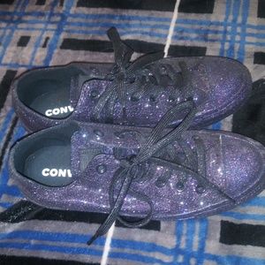 Glitter converse low top